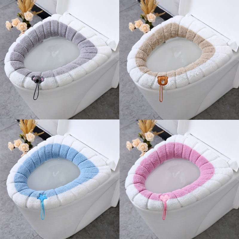 Winter Toilet Cushion For Patient Toilet Ring Circular Square Toilet Cushion Cov