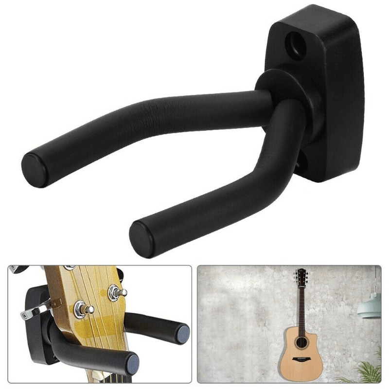 Adjustable Guitar Hanger Wall Mount Display Hook Holder Clips