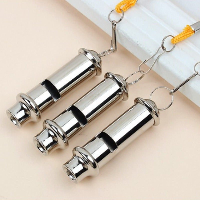 Metal Whistle High Frequency Training Lifesaving Whistle