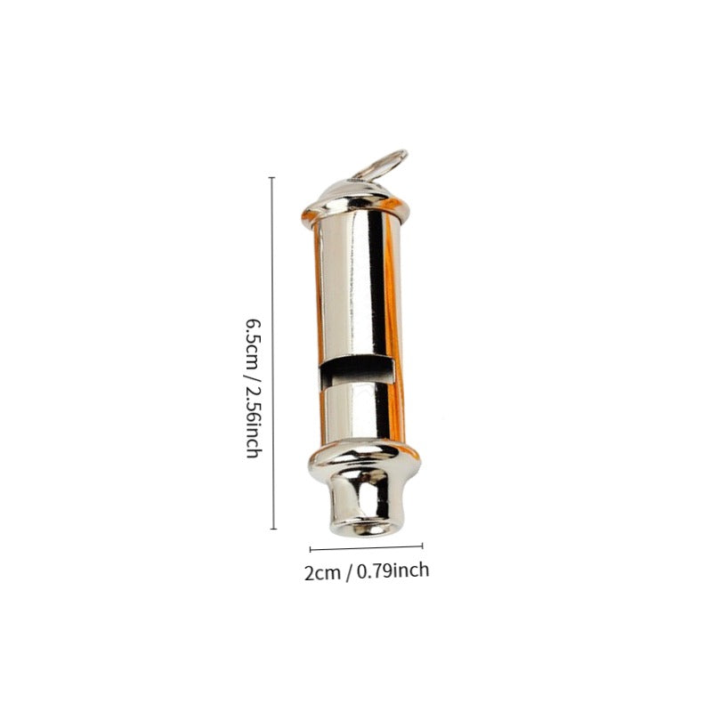 Metal Whistle High Frequency Training Lifesaving Whistle