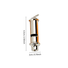 Metal Whistle High Frequency Training Lifesaving Whistle