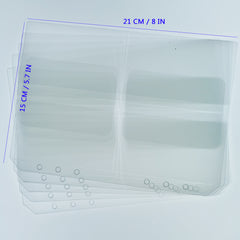 5pcs Stencil Storage Binder, Stamp Storage Folder