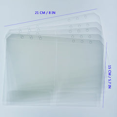 5pcs Stencil Storage Binder, Stamp Storage Folder