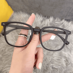 Square Frame Anti Light Flat Mirrors Glasses For Women