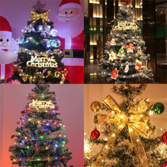 Christmas Star Ribbon Tree Light LED Copper Wire Fairy Tale String