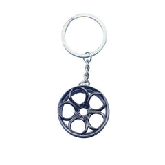 Traffic Signal Green Light Car Turbo Motorcycle Keychain