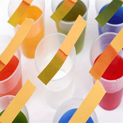3pcs PH 1-14 Test Paper 240 Strips PH Test Storage Case Saliva Urine Water