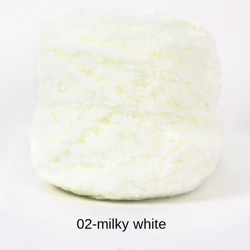 Soft Thick Polyester Thread Ball for Crocheting & Knitting - 100g