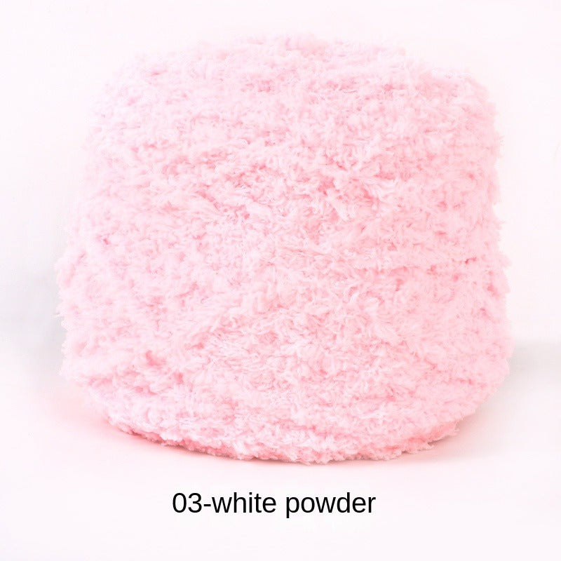 Soft Thick Polyester Thread Ball for Crocheting & Knitting - 100g