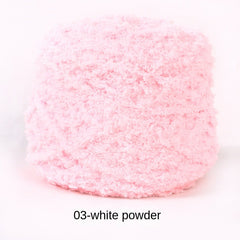 Soft Thick Polyester Thread Ball for Crocheting & Knitting - 100g