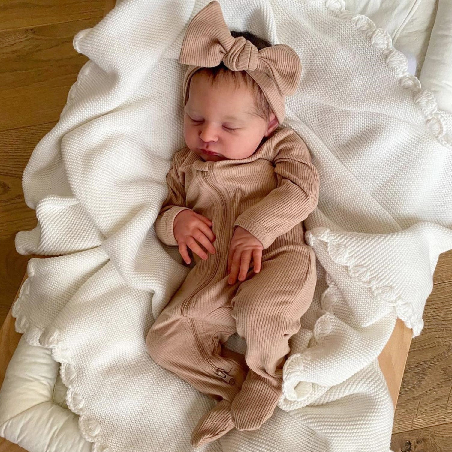 Realistic Silicone Reborn Baby Doll, 3D Skin, Visible Veins, Girl Toy Gift