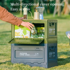 Outdoor Folding Storage Box Car Storage Bin Large Capacity Storage Bin