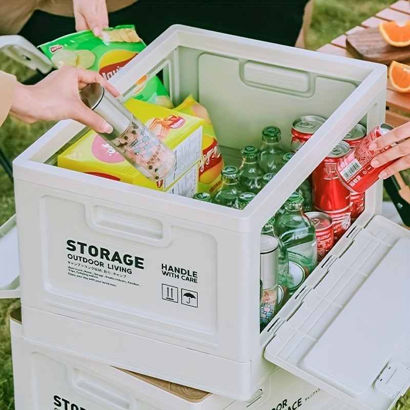 Outdoor Folding Storage Box Car Storage Bin Large Capacity Storage Bin