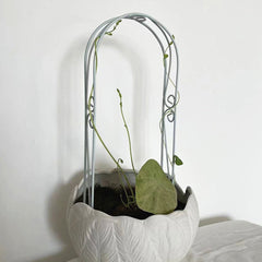 Iron Arch Rustic Garden Gate Dollhouse Bonsai Decor Mini Ornament