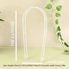 Iron Arch Rustic Garden Gate Dollhouse Bonsai Decor Mini Ornament