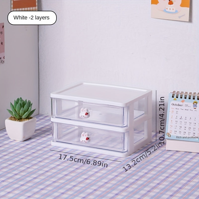 Drawer Storage Box for Student Desk Organization