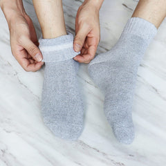 5 Pairs Wool Warm Mid-calf Socks Men Women