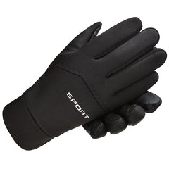 Men's Waterproof Skiing Gloves Padded Warm Keeping Gloves