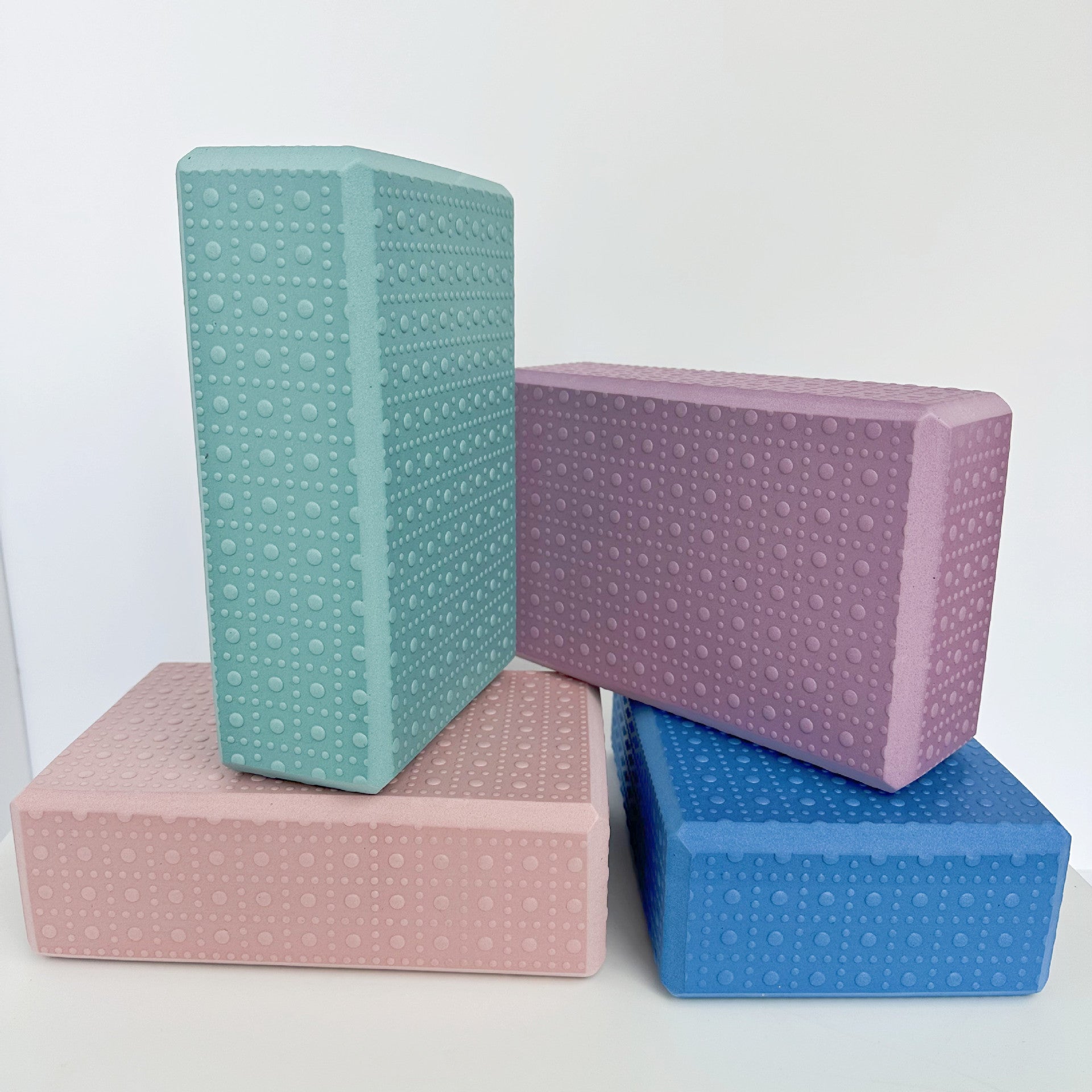Non Slip Solid Yoga Brick High Density Foam Fitness Brick