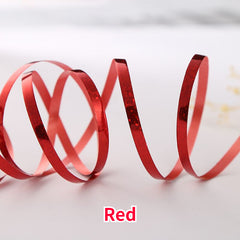 10 Rolls Balloon Ribbon Party Wedding Accessorie Balloon Chain Satin Ribbons