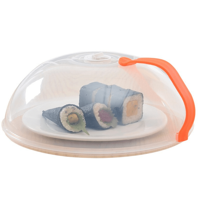 Microwave Oven Splash Proof Cover Transparent Glass