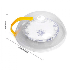 Microwave Oven Splash Proof Cover Transparent Glass