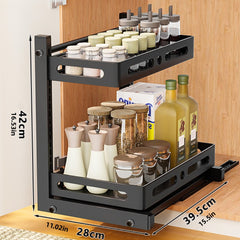 1oc Kitchen Sink Storage Rack Pull out Storage Rack Spice And Dish Cabinet