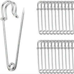 30pcs Large Safety Pin for Carpet, Clothing and Shawl