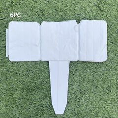 6pcs Plastic Garden Landscape Edging Border Fence