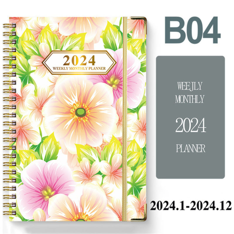 A5 Calendar Planner Notebook Weekly Monthly Agenda Organizer
