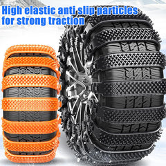 8pcs Chain Auto Winter Tire Wheels Chains Anti Skid Chains For Car Truck SUV