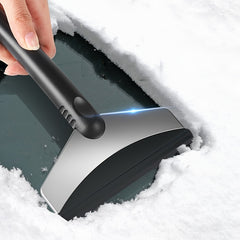 Car Windshield Snow Shovel Stainless Steel Deicer Winter Tool