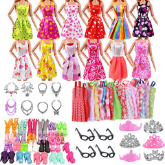 42pcs Doll Clothes and Accessories for 29-21cm Doll Halloween Chris