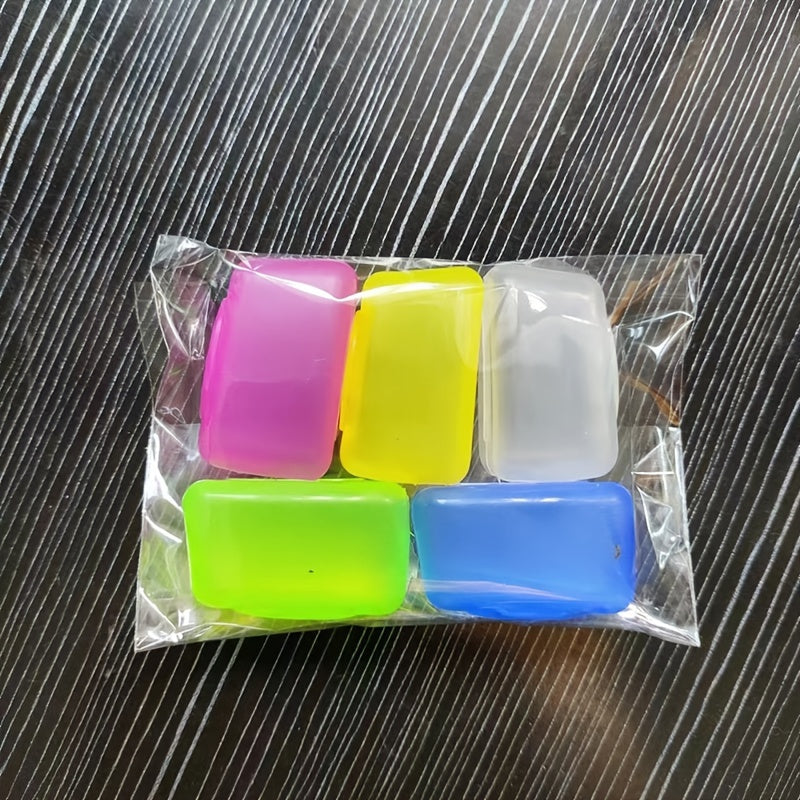 5pcs Antibacterial Toothbrush Case, Protects Toothbrush Head