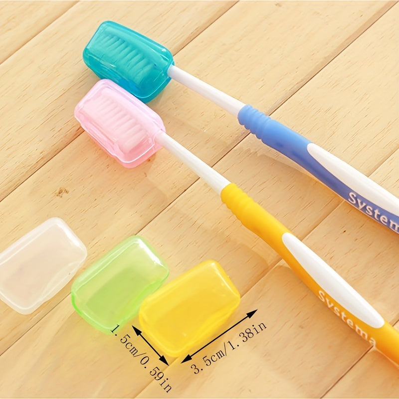 5pcs Antibacterial Toothbrush Case, Protects Toothbrush Head