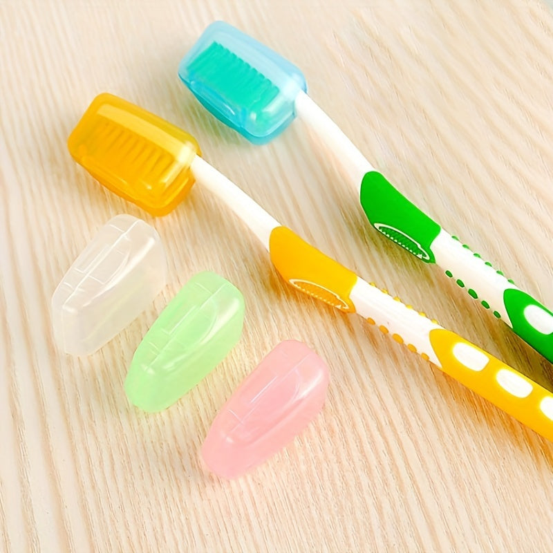 5pcs Antibacterial Toothbrush Case, Protects Toothbrush Head