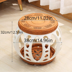 Chinese Antique Round Pier Table