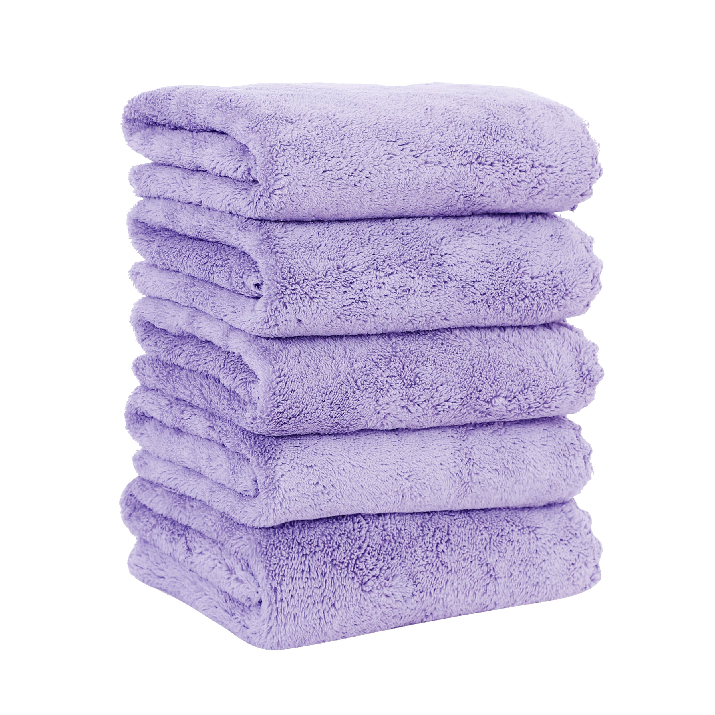 5pcs Microfiber Hand Towels Set 34x8inch Highly Absorbent Towels