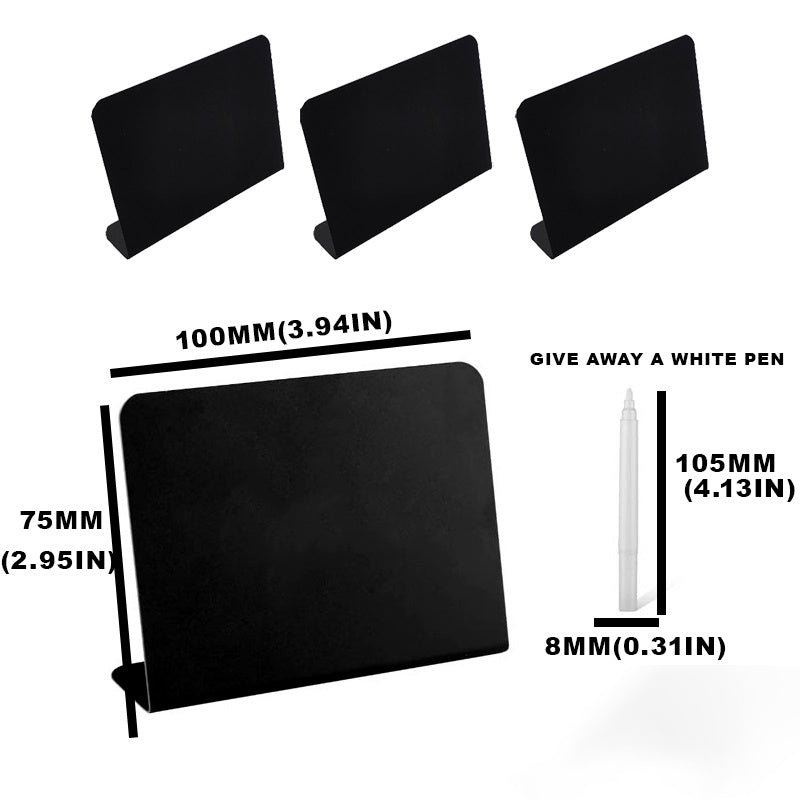 Mini Chalkboard Signs For Food 3pcs Pack Small Chalkboard Food Signs For Party