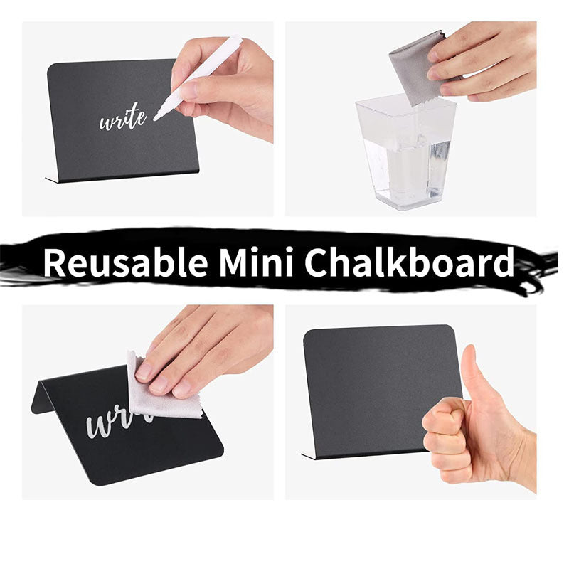 Mini Chalkboard Signs For Food 3pcs Pack Small Chalkboard Food Signs For Party