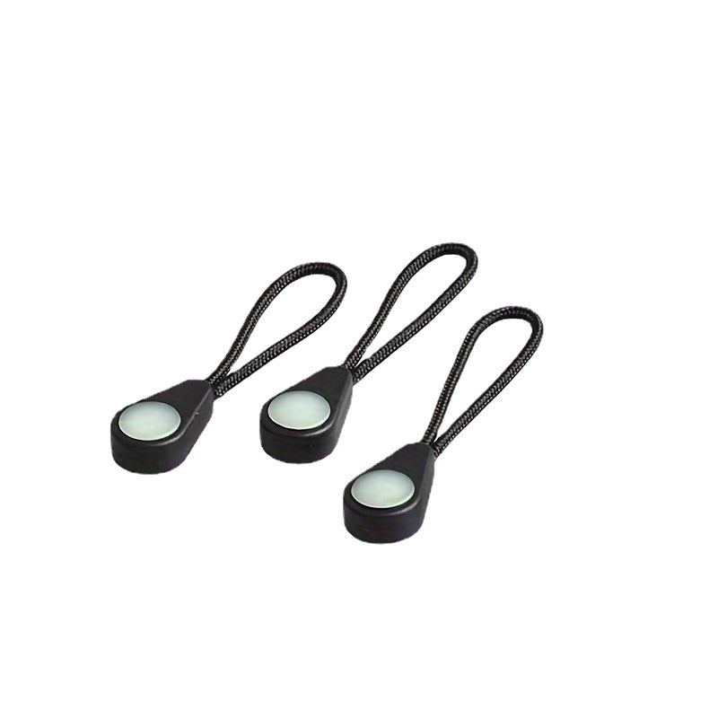 Glow in the Dark Zippers 3-Pack Camping Glowing Zippers Tent Backpack Marker Kit