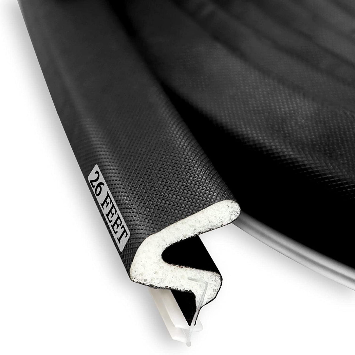 7.92m Weather Stripping Door Seal Strip Q Foam Door Weatherstrip Seal
