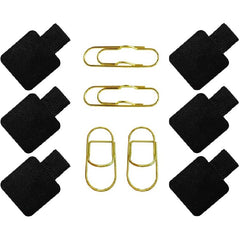 10pcs Pen Loop Holder Self Adhesive Stainless Steel Pen Holder