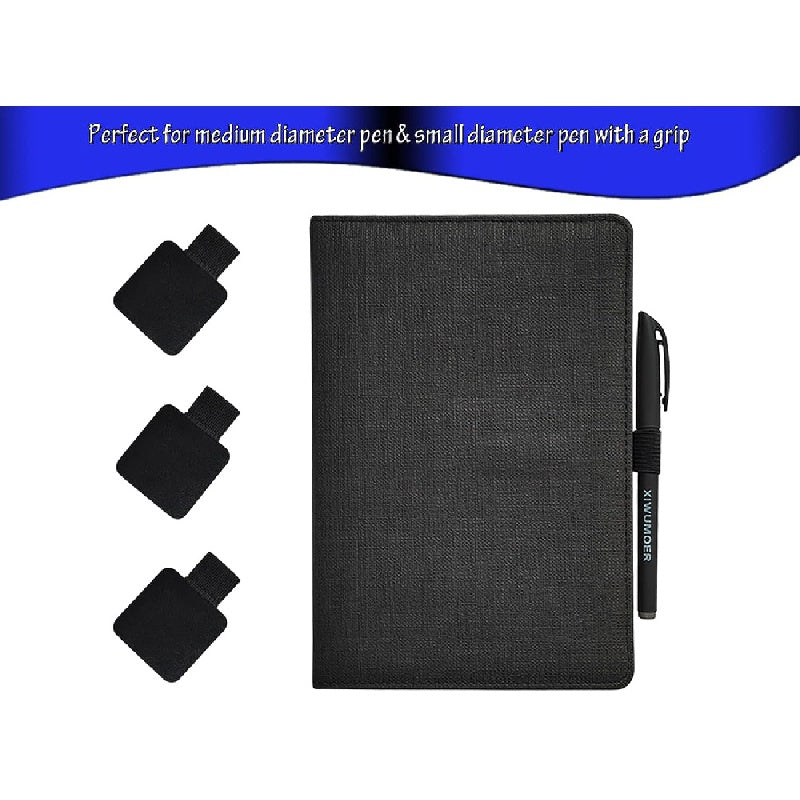 10pcs Pen Loop Holder Self Adhesive Stainless Steel Pen Holder