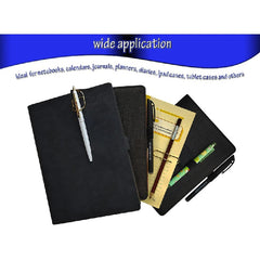 10pcs Pen Loop Holder Self Adhesive Stainless Steel Pen Holder