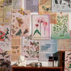 Zircon Series Hand Account DIY Decoration Material Package 24 Sheets