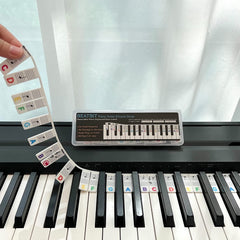 Beginner's Piano Note Guide 88 Key Full Size Silicone