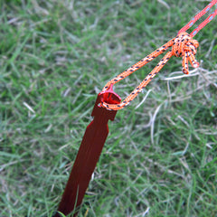 10pcs Aluminum Alloy Garden Stakes Ground Nails for Camping