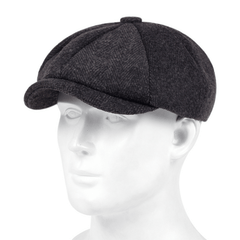 Men's Octagonal Berets Newsboy Cap Painter Hat