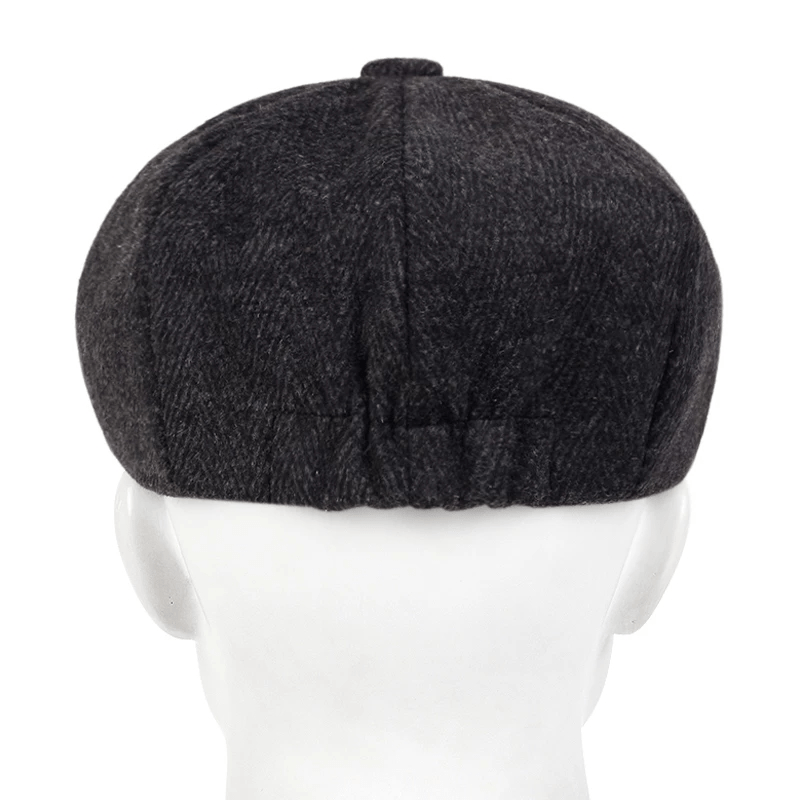 Men's Octagonal Berets Newsboy Cap Painter Hat